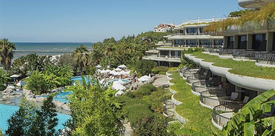 Sunrise Queen Hotel Side Kumköy tesis genel görünümü