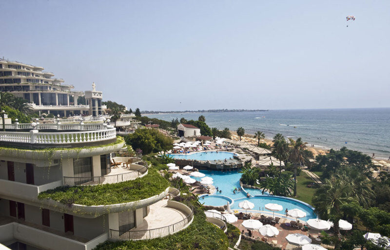 Tesis ve bahçe peyzajı — Sunrise Queen Hotel Side/Kumköy otel arşivi — side balayı otelleri