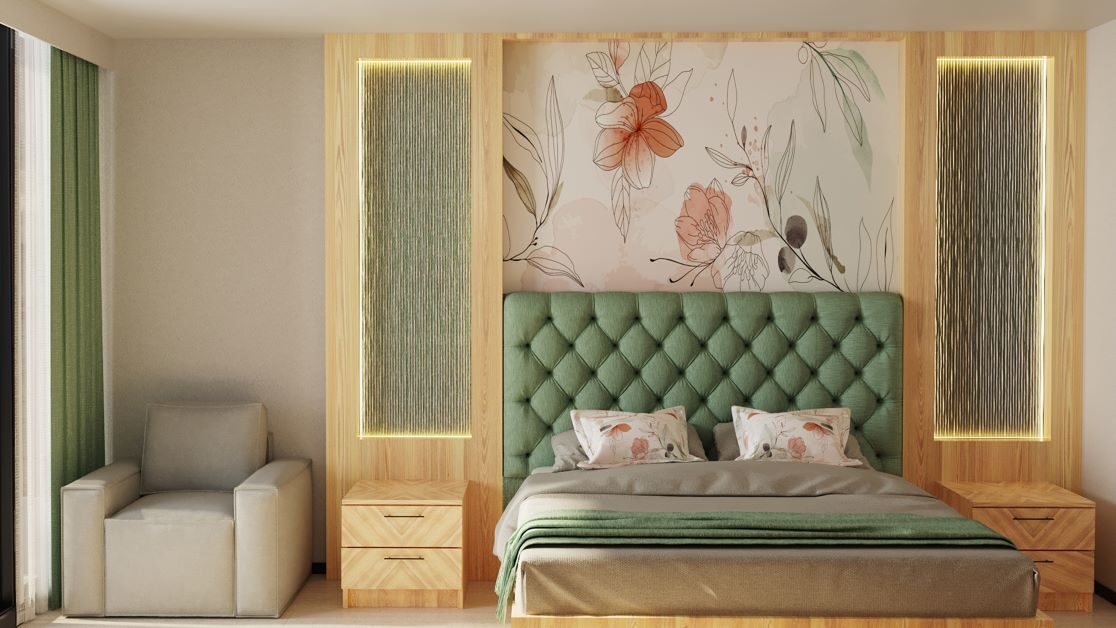 Sunrise Queen Side — Oda içi görünüm detayı — kumköy plajı