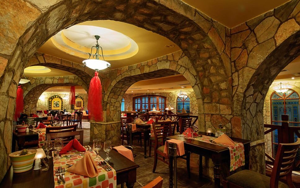 Restoran ve yeme-içme: Side Kumköy'de Sunrise Queen'den görünüm — sunrise queen ulaşım nasıl gidilir