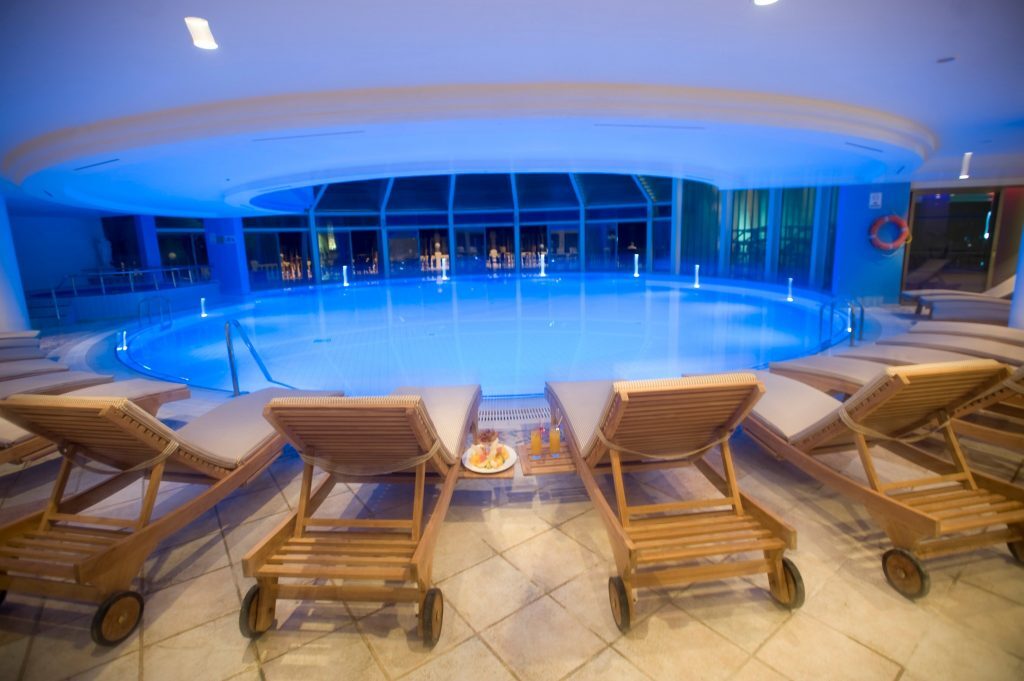 Sunrise Queen Side — SPA ve hamam bölümü detayı — çocuklu ailelere side otelleri